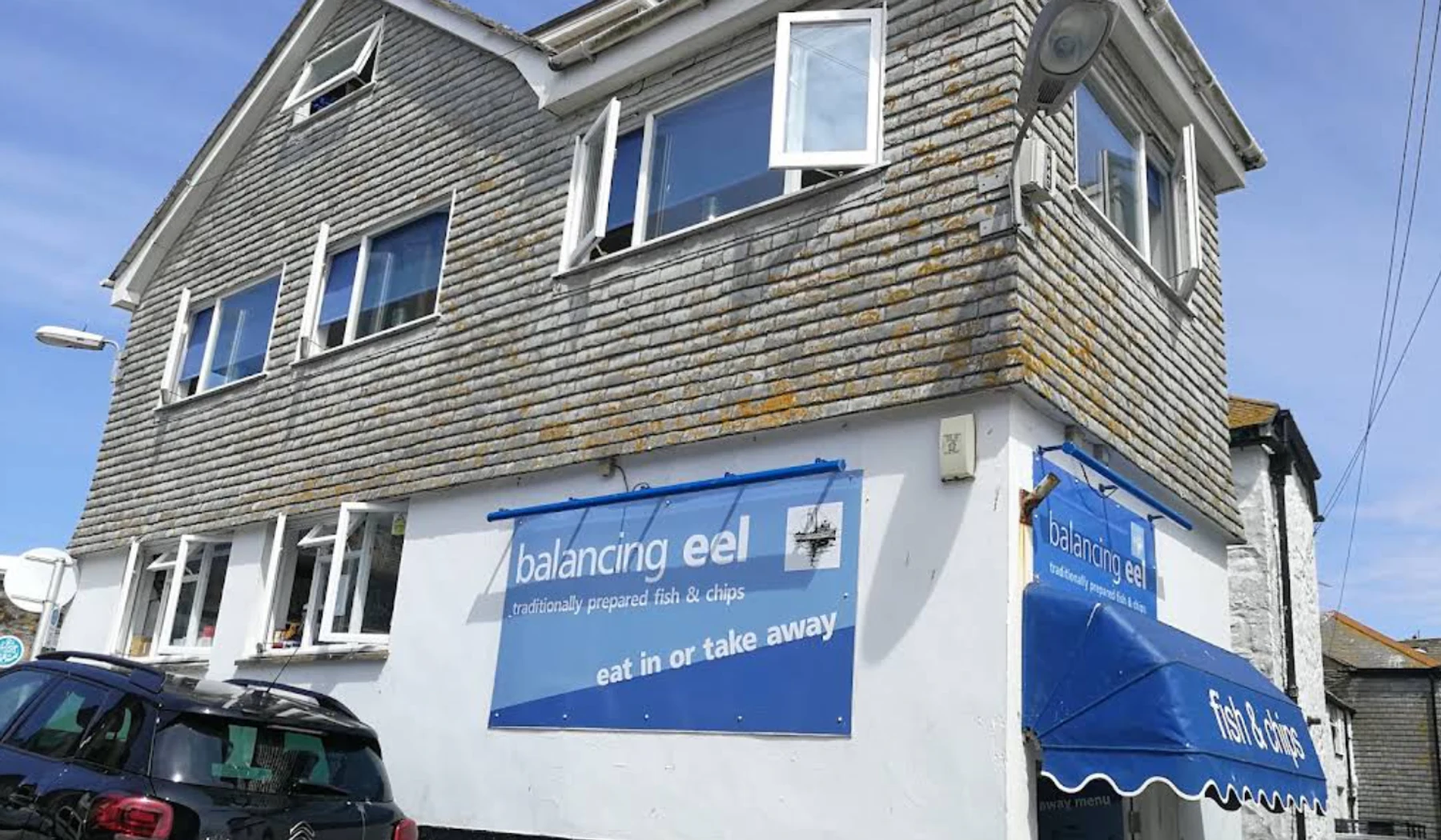 The Balancing Eel on Back Lane in St Ives